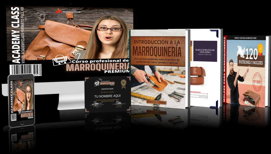 CURSO DE MARROQUINERIA PREMIUM