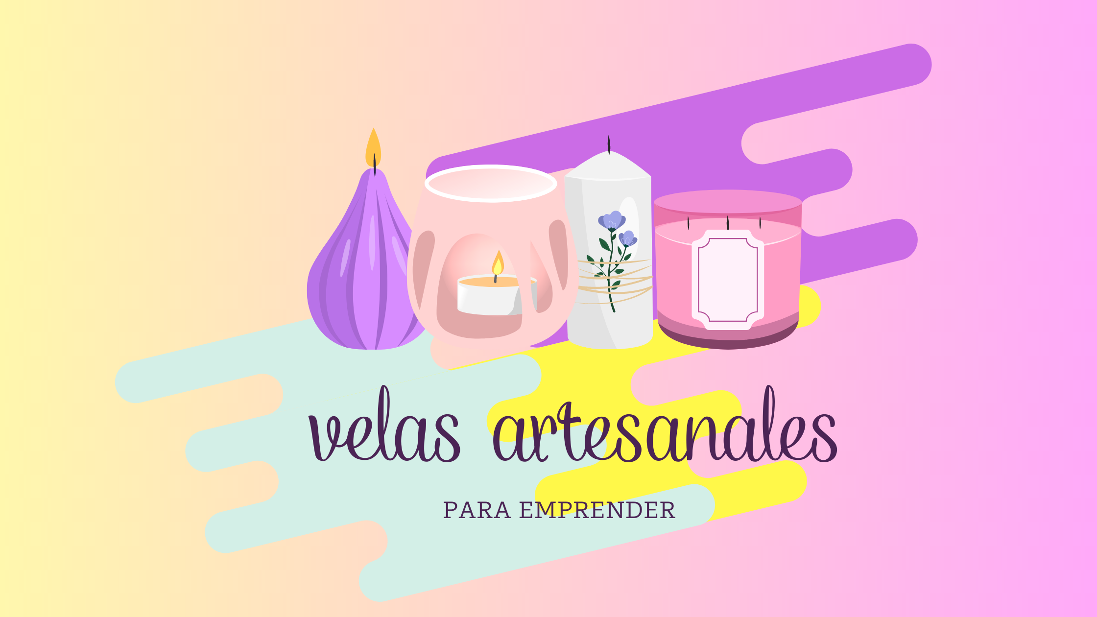 velas artesanales para emprender